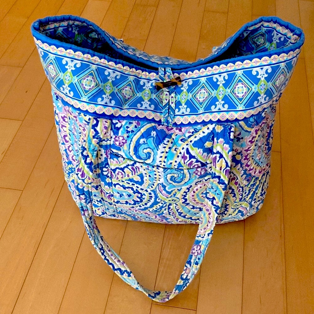 Vera Bradley Paisley Quilted Tote